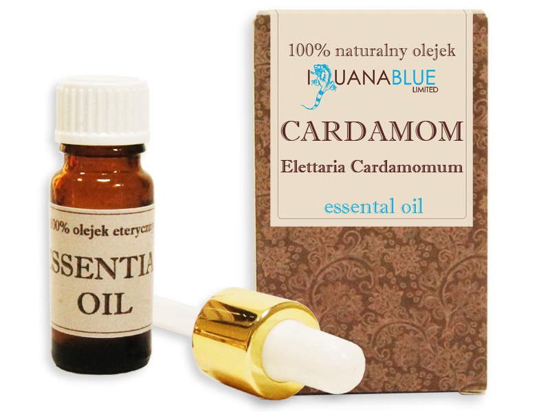 Cardamom essential oil 0,35 FL.OZ + glass pipette - Click Image to Close